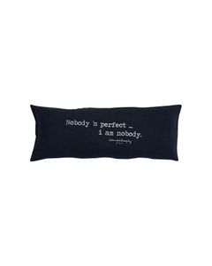 Coussin long Smoothie Charbon 30x70cm Bed and Philosophy