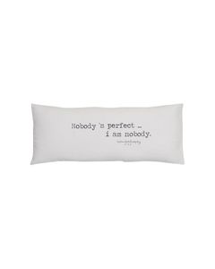 Coussin long Smoothie Plume 30x70cm Bed and Philosophy