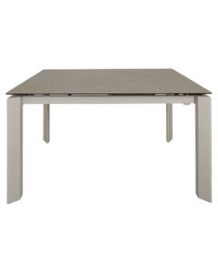 Table céramique extensible 140 x 90 cm avec allonge intégrée Concrete