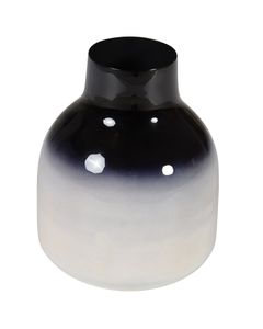 Vase noir et blanc HALEY
