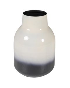 Vase bicolore blanc et noir HALEY