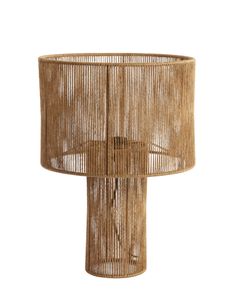 Lampe de table Ø35x50 cm Lavatera jute naturel Light & Living