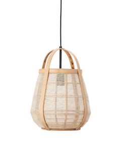 Suspension Ø32x44 cm Jacinto rotin naturel Light & Living