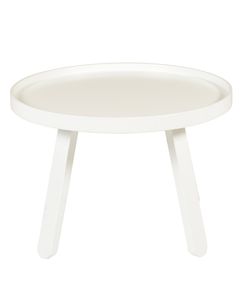 Table basse blanche ronde Ø 58 cm Mjuk